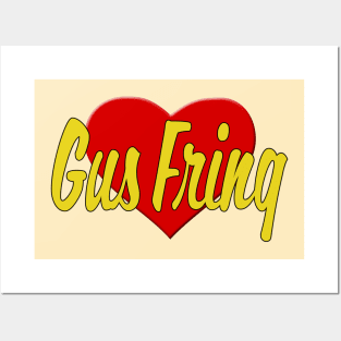 Heart Gus Fring Posters and Art